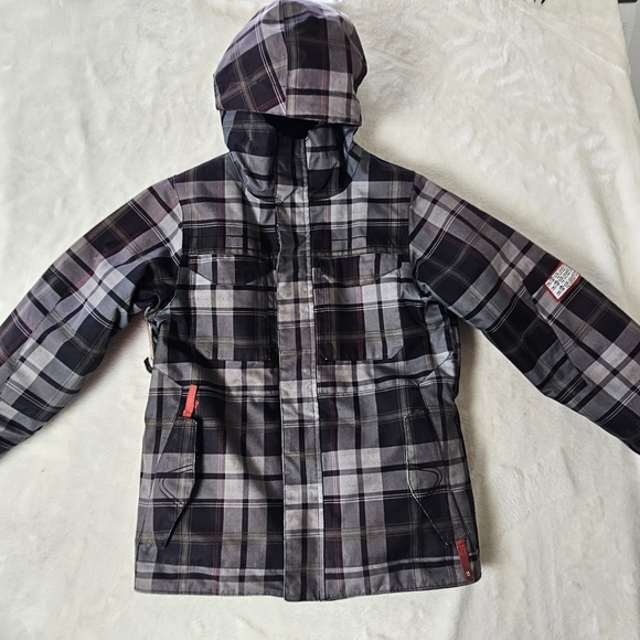 BURTON Ski Snowboard Jacket Medium Boy’s All Access Dry Ride Insulated Waterprf - Picture 1 of 13